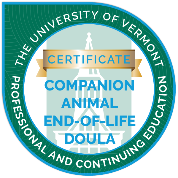 UVM Companion Animal End of Life Doula Certificate logo